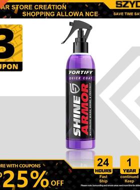 SHINE ARMOR Fortify Quick Coat Ceramic Coating Car Wax Polis
