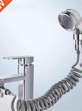 Faucet Shower Head Set Bathroom Spray Drains Strainer Hose