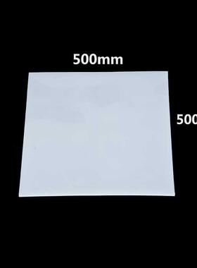 Slcone Rubber Sheet 500x500mm Clear Translucent Plate Mat