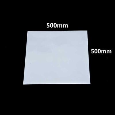 Slcone Rubber Sheet 500x500mm Clear Translucent Plate Mat