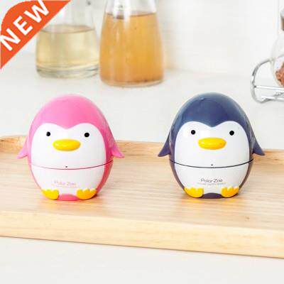 Cute cartoon penguin kitchen timer time mechanical alarm to