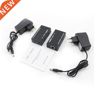 HDMI LAN Extender Repeater Over Single Cat5E/6 RJ45-EU Plug
