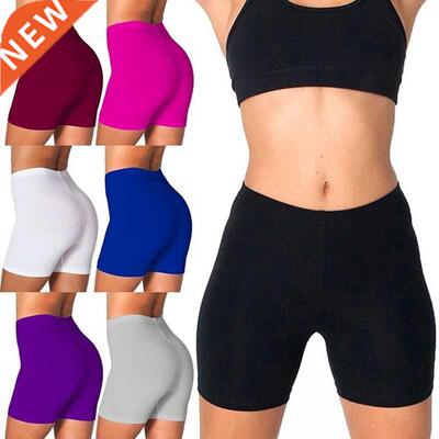 Women Shorts Seamless Ftness Sports Short Leggngs Summer J