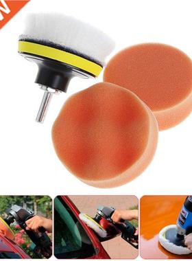 5Pcs 3 Inch 80mm M10 Sponge Waxing Buffing Polishing Pad Kit