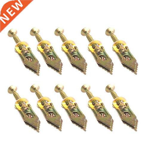 100Sets With Screws Home Self Drilling Drywall Anchor Kit, S