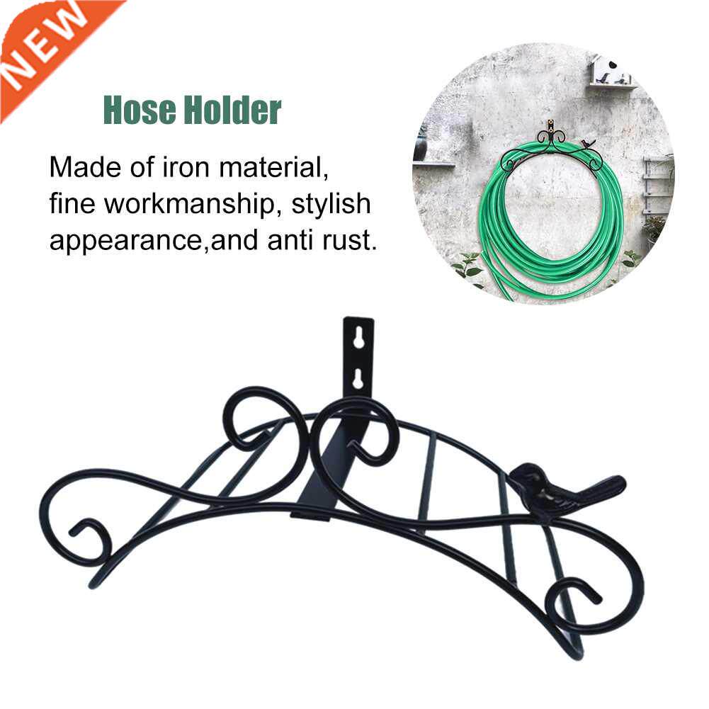 Garden Hose Holder Easy Install Rust Free Decorative Yard