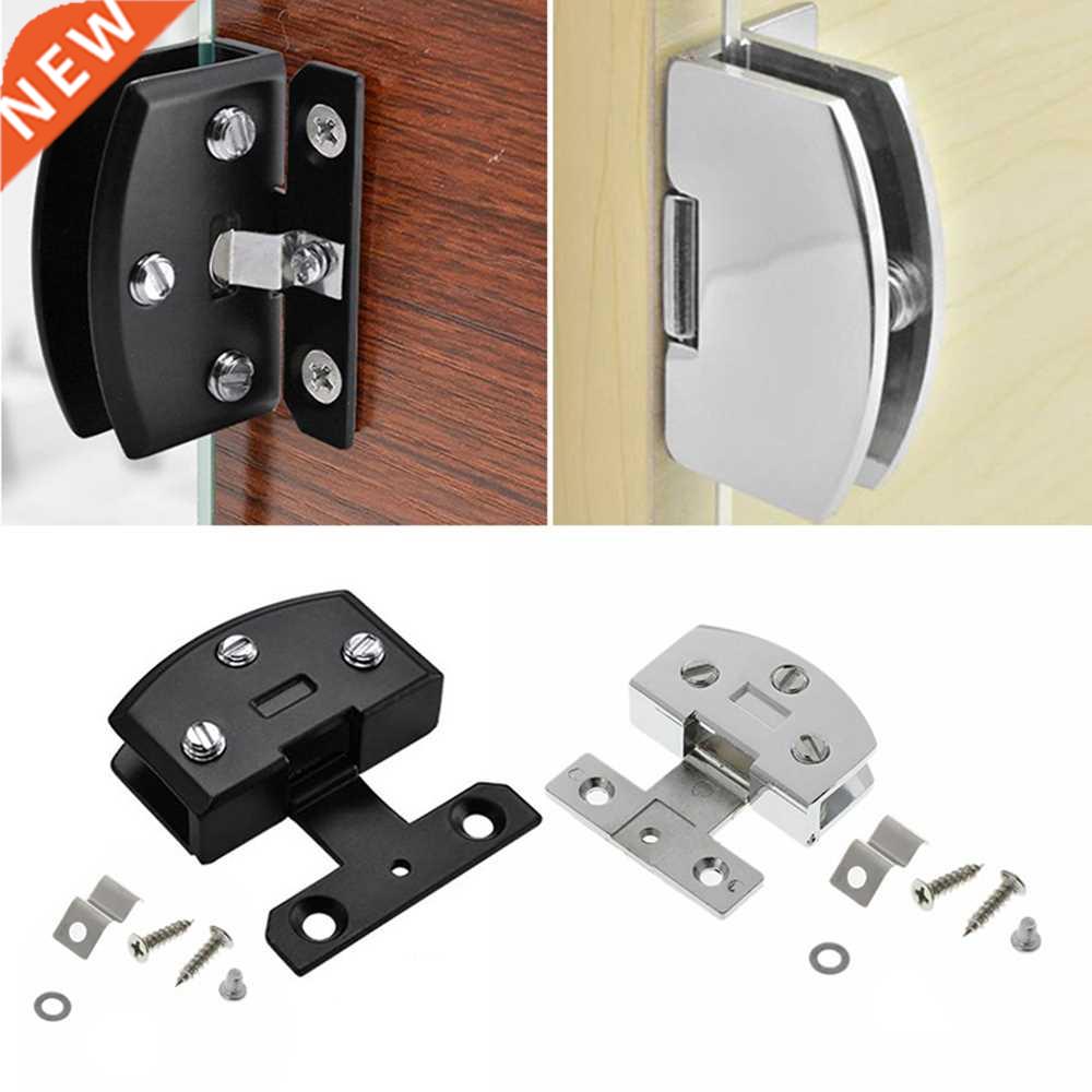 1pc Glass Cabinet Door Hinge Zinc Alloy Practical Durable Cu