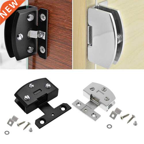 1pc Glass Cabinet Door Hinge Zinc Alloy Practical Durable Cu