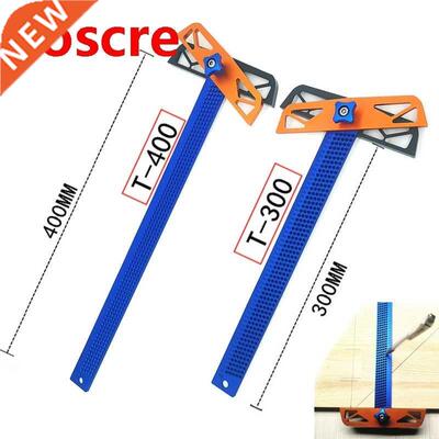 T300/T400 Carpenter tools T Type Square Ruler Woodworking Al