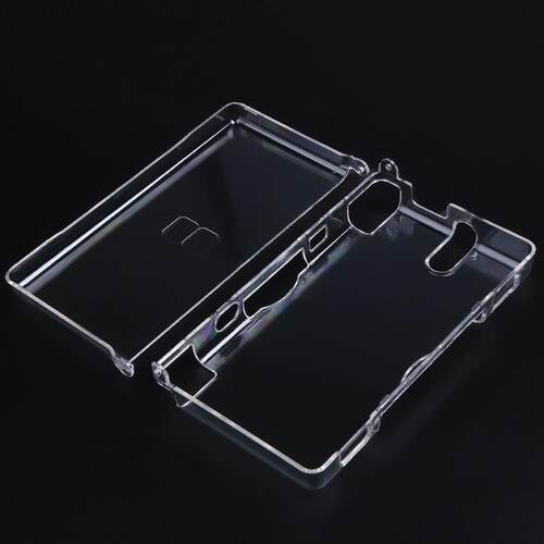 For Nintendo DS DS Lite NDSL + Foi Hard Crystal Box Transpa