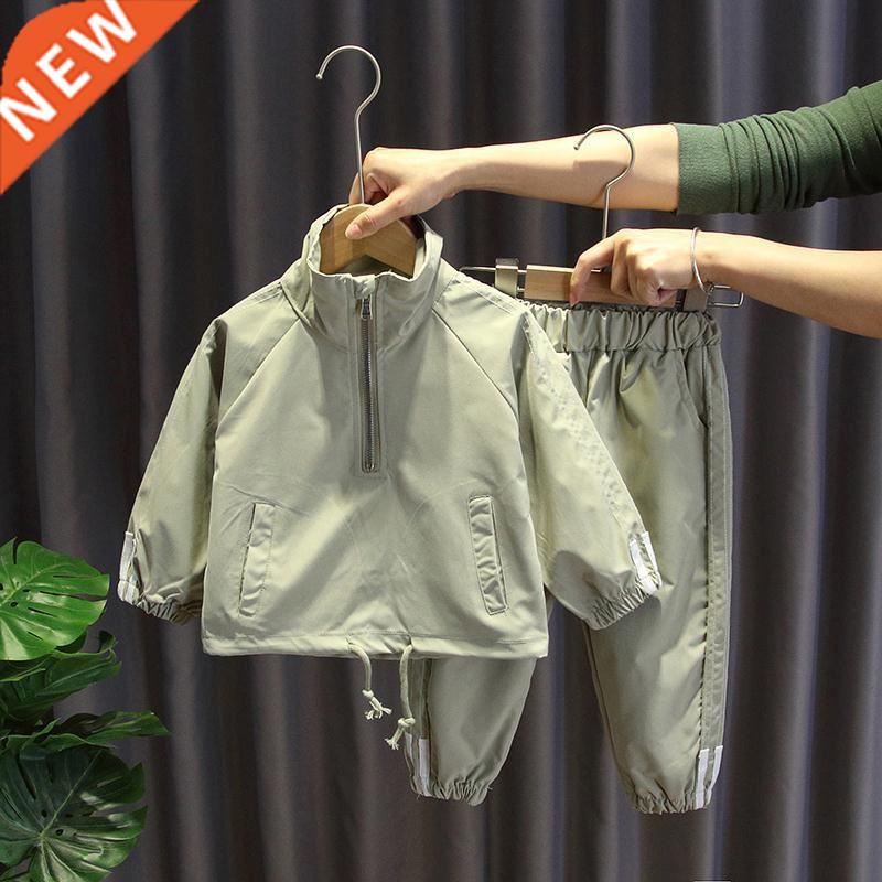 N Autumn Children Boys Girls Clothes Suit letter Baby Swea