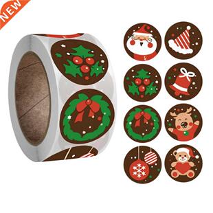 Chrstmas Wall Stcker Mn Cartoon Patterns Prnt Decals