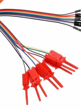 10pcs Test Hook Clip Efficiency Logic Analyzer Cable Gripper