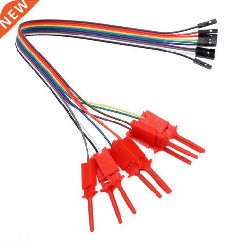 10pcs Test Hook Clip Efficiency Logic Analyzer Cable Gripper