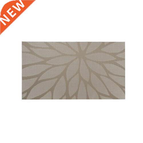 6Pcs/Set PVC Placemat for Table Mat Pad Drink Wine Coasters