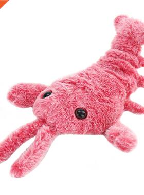 Creative Cat Catnip Electric Simulation Lobster Cat Plush