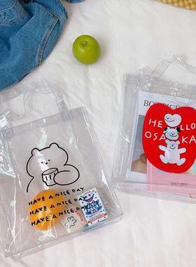 Ctoon Transpent Handbag Popul Designer Fashion Lady L