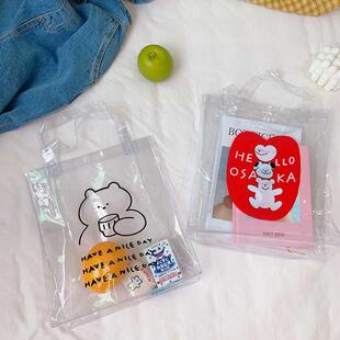 Ctoon Transpent Handbag Popul Designer Fashion Lady L