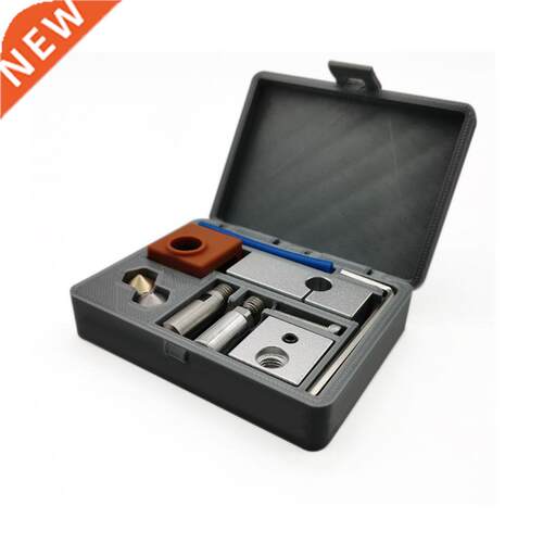 1Set MK10 All Metal Hotend Kit with Heater Block Threaded No