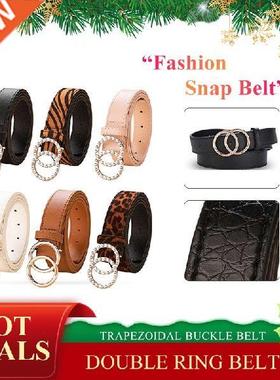 Women's All-Match Belt Fashion Diamond-studded Snap Pin