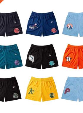 New Men Fitness Bodybuilding Shorts Man Summer Gyms Workout