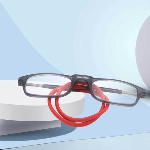 Handoer Reading Glasses Frame for Men and Women Flexible TR