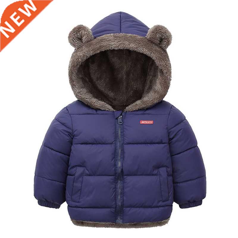 Winter Thicken Kids Jackets For Girls Coats Boys Jackets Plu
