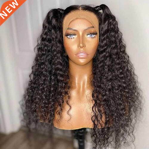 Short Brazilian Curly Wave 13*4 Lace Front Human Hair Wigs W
