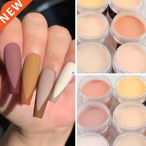 3pcs Light Color Acrylic Powder Nail Extension Design Powder