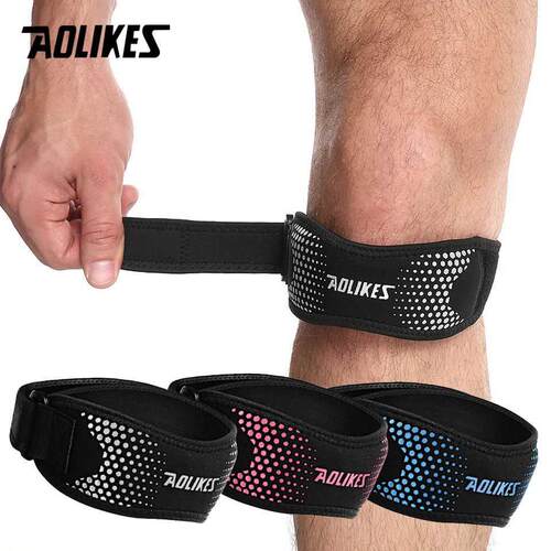 AOLIKES 1PCS Adjustable Knee Pad Knee Pain Relief Patella