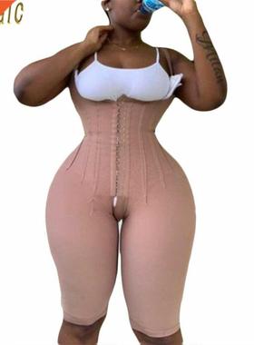 Fajas Colombianas Free Bust Knee Length Compression Garment