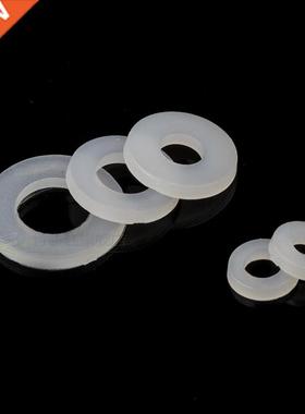 100Pcs White Plastic Nylon Washer M2 M2.5 M3 M4 M5 M6 M8 Pla