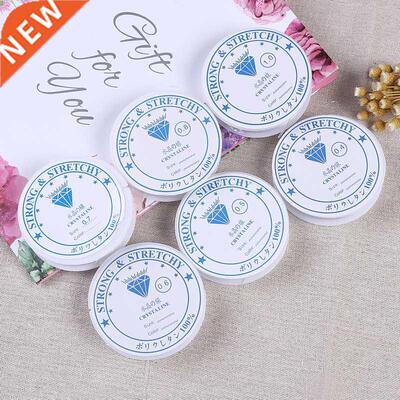 0.4-1mm Transparent Sretch Elastic Crystal Line Beading Rope