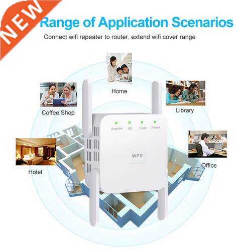 5G WiFi Repeater WiFi Amplifier 5Ghz WiFi Long Range Extende