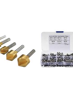 5x HSS Countersink Counterbore Countersinks Set Wood Metal 6