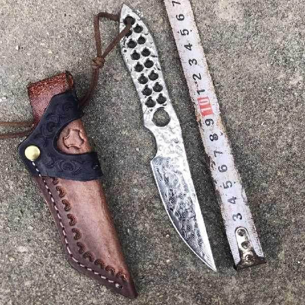 handmade camping knives outdoor tools hand-forged