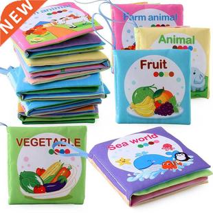 Montessori Baby Soft Cloth Book For Kids In English Newborn
