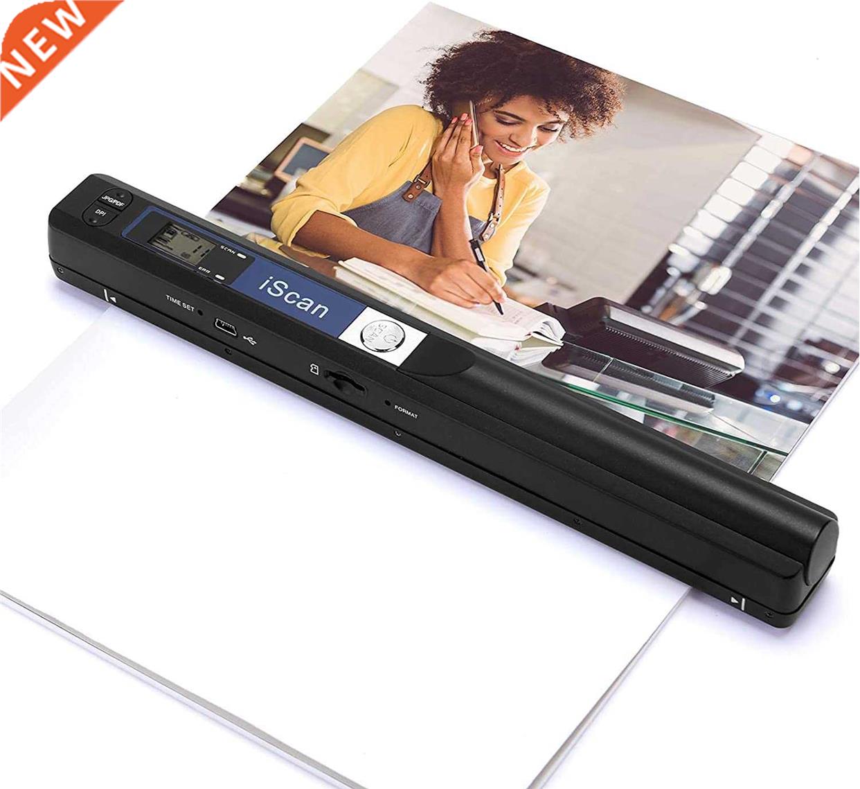 Mini Portable Handheld Scanner iScan 900 DPI A4 Document Sca