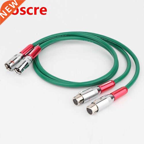 Pair 2328 Silver Copper Mixed Balanced Audio XLR Balanced An