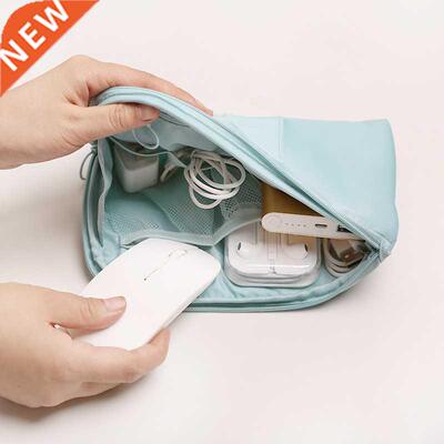 Travel Accessory Cable Bag Portable Dgtal USB Electronc O