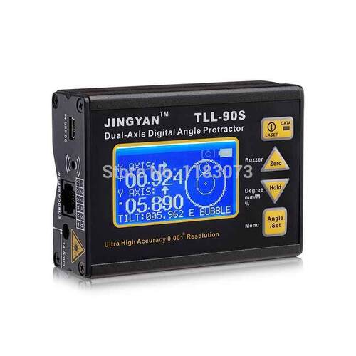 LCD Digital Protractor Inclinometer Professional Dual-axis L
