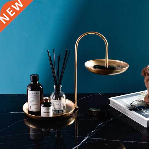 Nordic Gold Double-Layer Iron Storage Tray Home Simple