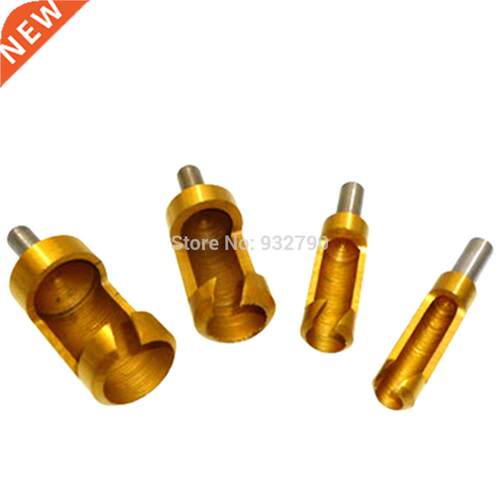 4pcs Plug Cutter Counter Bored Hole Timber Drill Dowel Maker