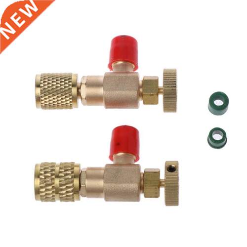 2Pcs Safety Valve R410A R22 Air Conditioning Quick Coupler C