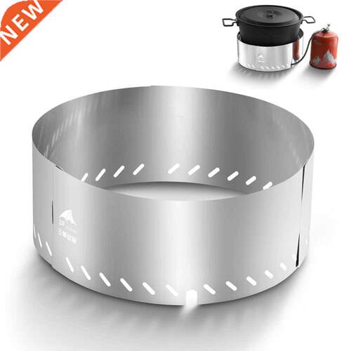 Outdoor Stove Windshield Cooking Gas Stove Folding Wind Scre