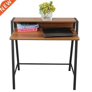 Modern Simple Design Two Tiers Computer Desk Coffee