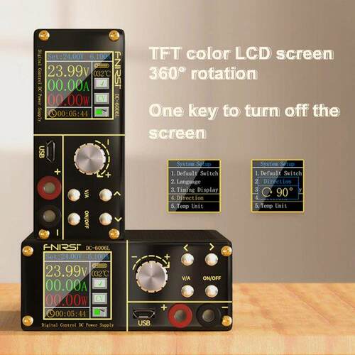 FNIRSI Power Supply High Definition LCD Screen Digital Contr