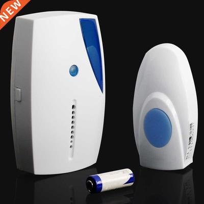 Quality White Cordless Door Bell 100M 32 Tune Sound Chime UK