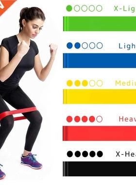 Yoga Resistance Rubber Bands Fitness Elastic Bands