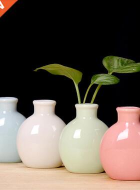 1Piece Ceramic Mini Flower Vase Home Garden Decoration Plant